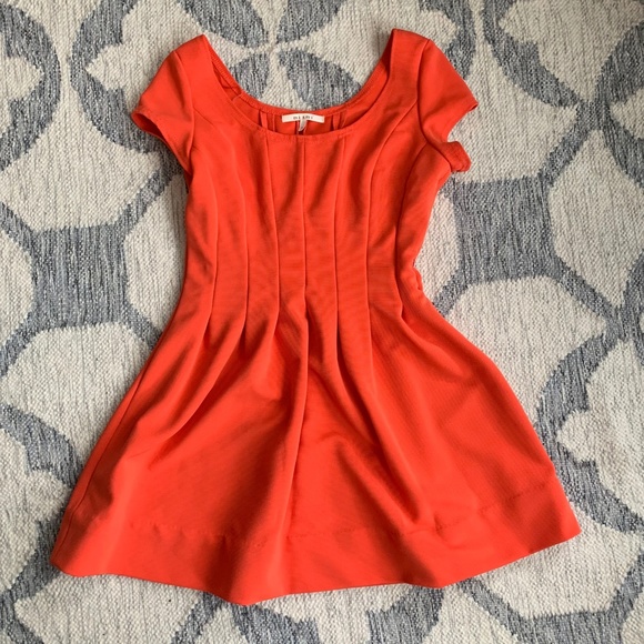 Francesca's Collections Dresses & Skirts - Franchesca's Coral A Line Skater Dress